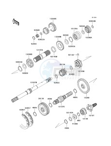 KAF 620 M [MULE 4010 4X4] (M9F) M9F drawing TRANSMISSION