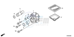 TRX500FPMC drawing OIL PUMP