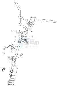 LT-F300 (E24) drawing STEERING SHAFT