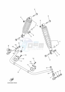 YFM700FWAD YFM7NGPXK (B4FM) drawing REAR SUSPENSION