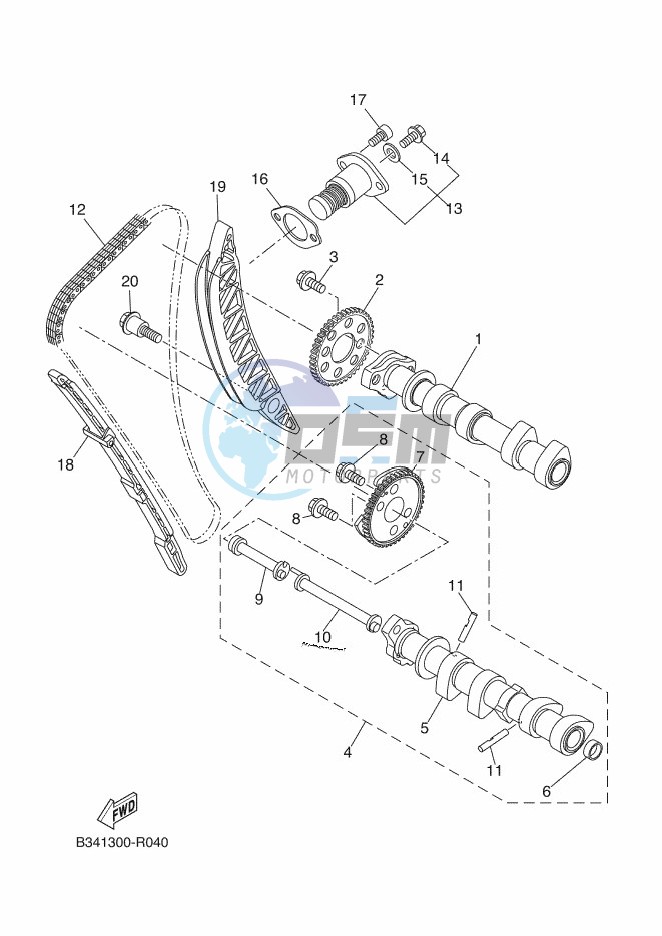 CAMSHAFT & CHAIN