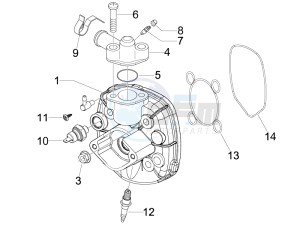 Runner 50 Pure Jet ST drawing Cylinder head cover