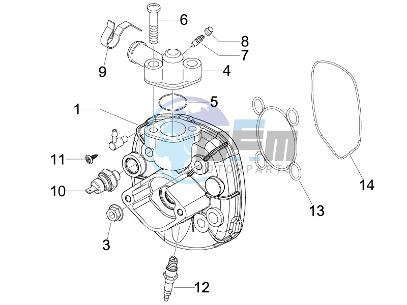 Cylinder head cover