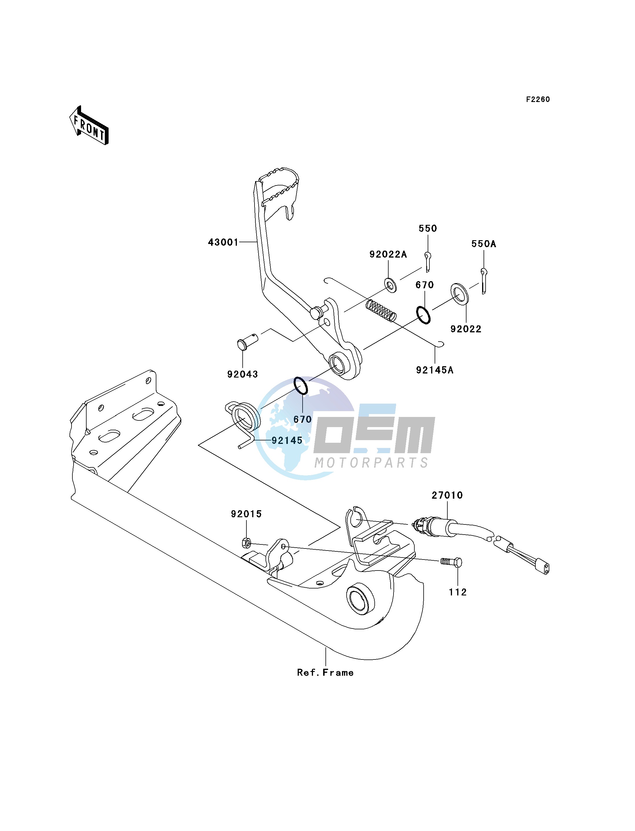 BRAKE PEDAL