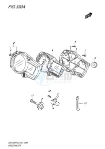 GSX-1250F ABS EU drawing SPEEDOMETER