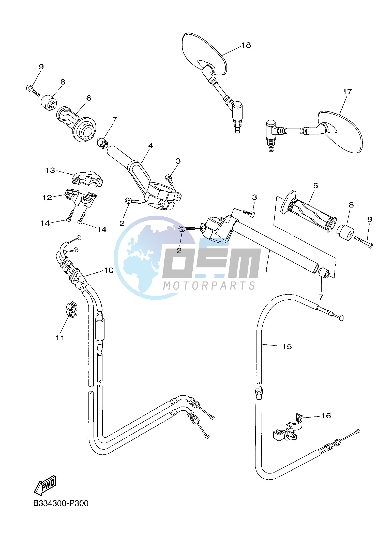 STEERING HANDLE & CABLE