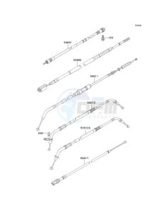 VN 800 A [VULCAN 800] (A10-A11) [VULCAN 800] drawing CABLES