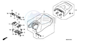 ST13009 Europe Direct - (ED / MME) drawing SEAT