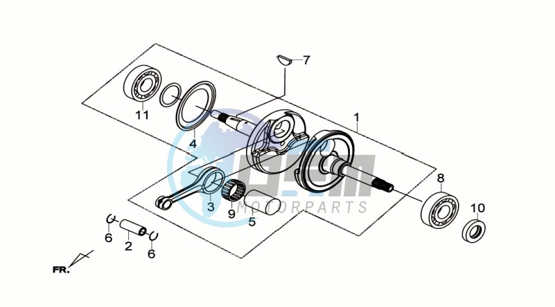 CRANKSHAFT / PISTON / PISTON RING