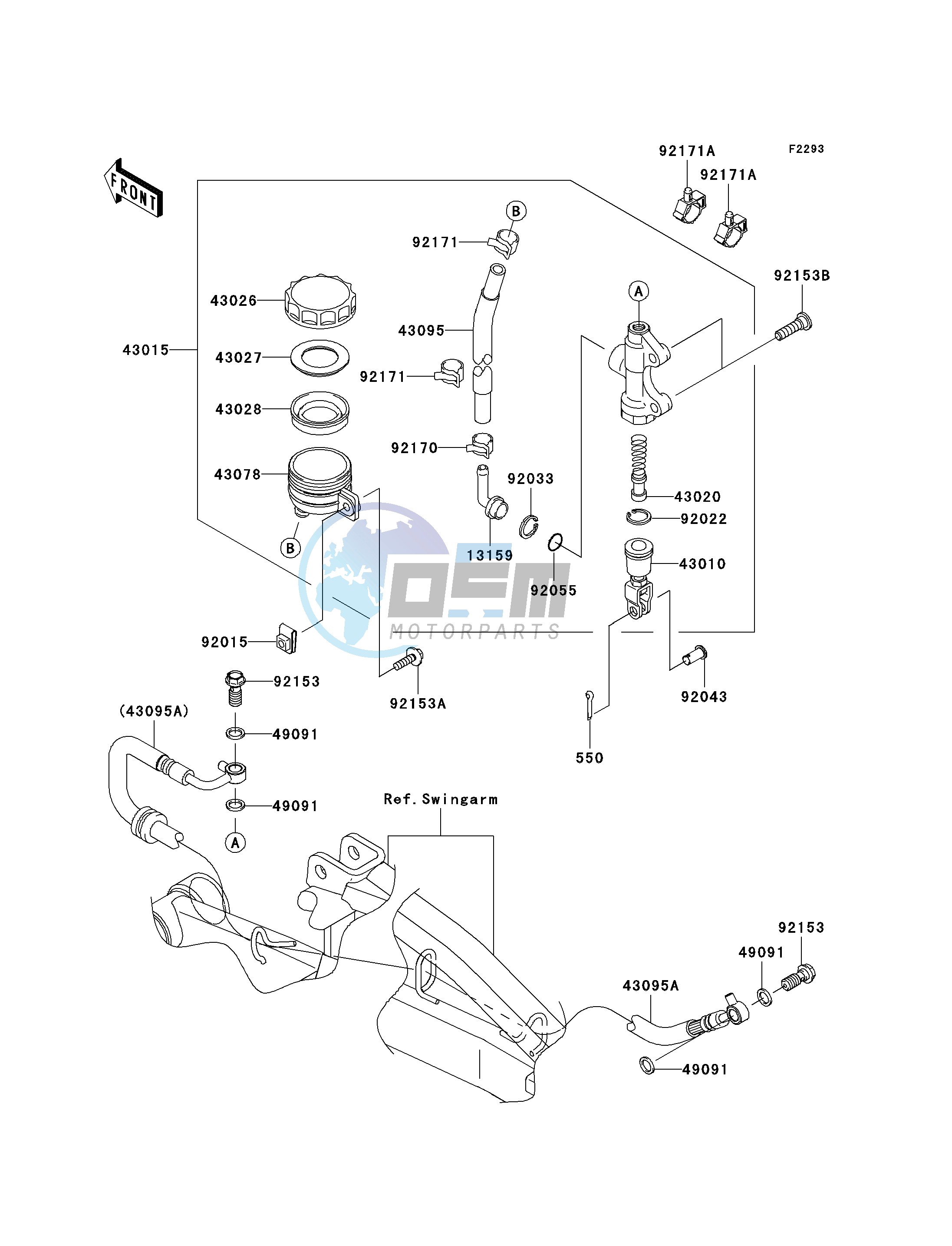 REAR MASTER CYLINDER