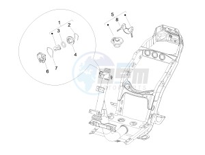 FLY 150 4T 3V IE (NAFTA) drawing Locks