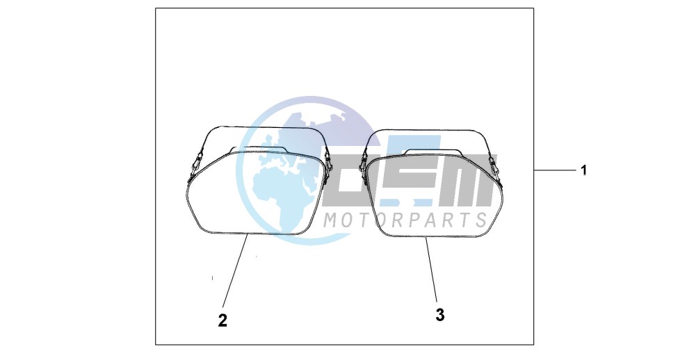 PANNIER INNER BAG SET