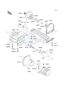 JS 800 A [800 SX-R] (A6F-A9F) A7F drawing JET PUMP