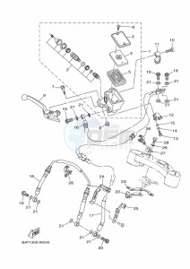 MT-07 MTN690-U (BHH3) drawing FRONT MASTER CYLINDER