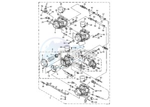 YZF R6 600 drawing CARBURETOR