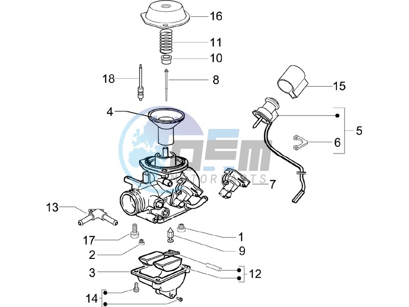 Carburetors components