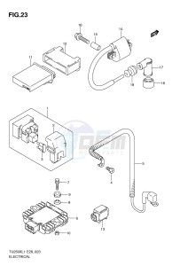 TU250X (E28) drawing ELECTRICAL