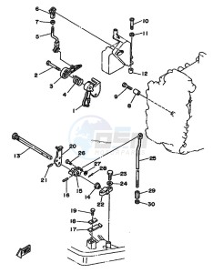 50D drawing THROTTLE-CONTROL