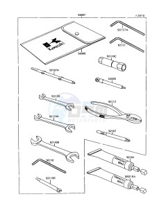 VN 1500 A [VULCAN 1500] (A10-A13) [VULCAN 1500] drawing OWNERS TOOLS