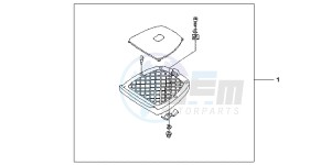 CBF125MB drawing MINI RACK KIT