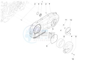 946 ARMANI 125 4T 3V ABS E3 (EMEA, APAC) drawing Crankcase cover - Crankcase cooling