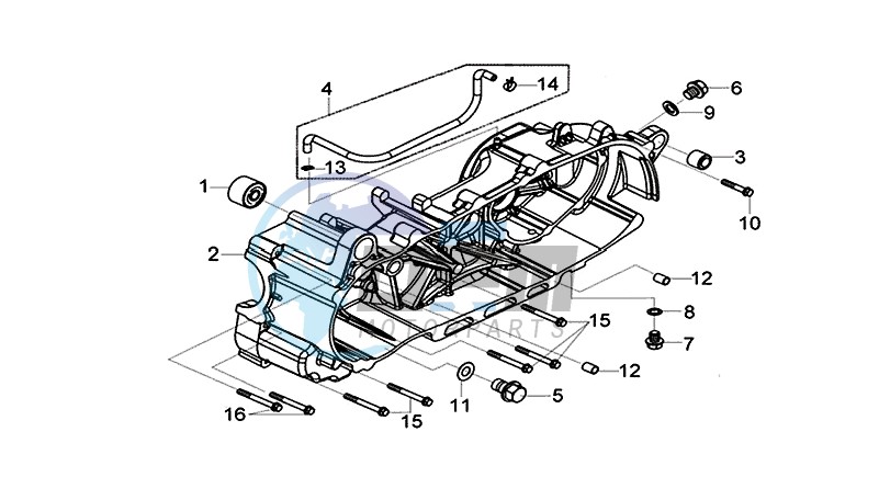 L.CRANK CASE