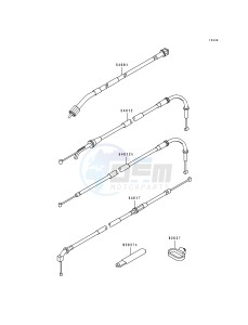 ZX 750 K [NINJA ZX-7R] (K1-K2) [NINJA ZX-7R] drawing CABLE