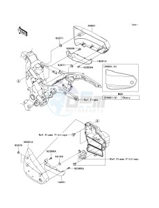 VN 1600 G [VULCAN 1600 NOMAD] (6F) G6F drawing SIDE COVERS