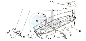 JOYMAX Z 125 (LW12W1-EU) (L9-M0) drawing LUGGAGE BOX ASSY