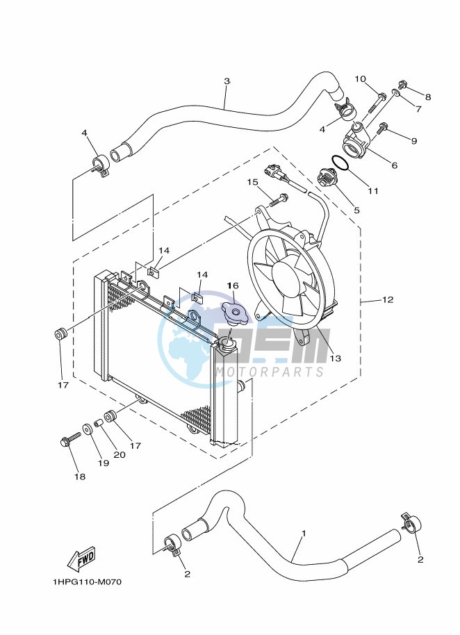 RADIATOR & HOSE