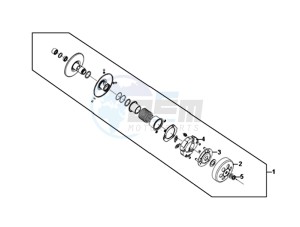 ORBIT III 125 (L8) EU EURO4 drawing CLUTCH