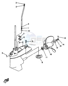 E60HM drawing LOWER-CASING-x-DRIVE-2