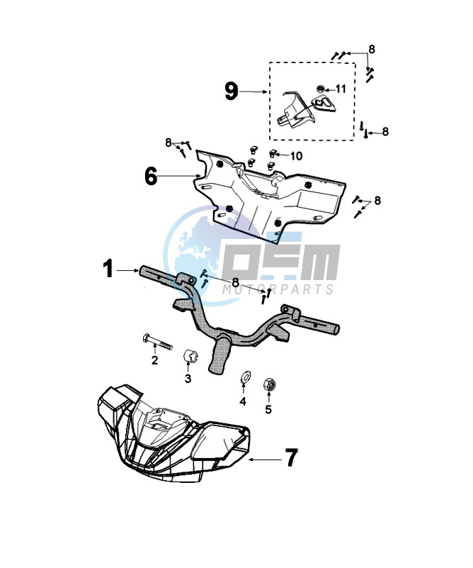 HANDLEBAR ROD