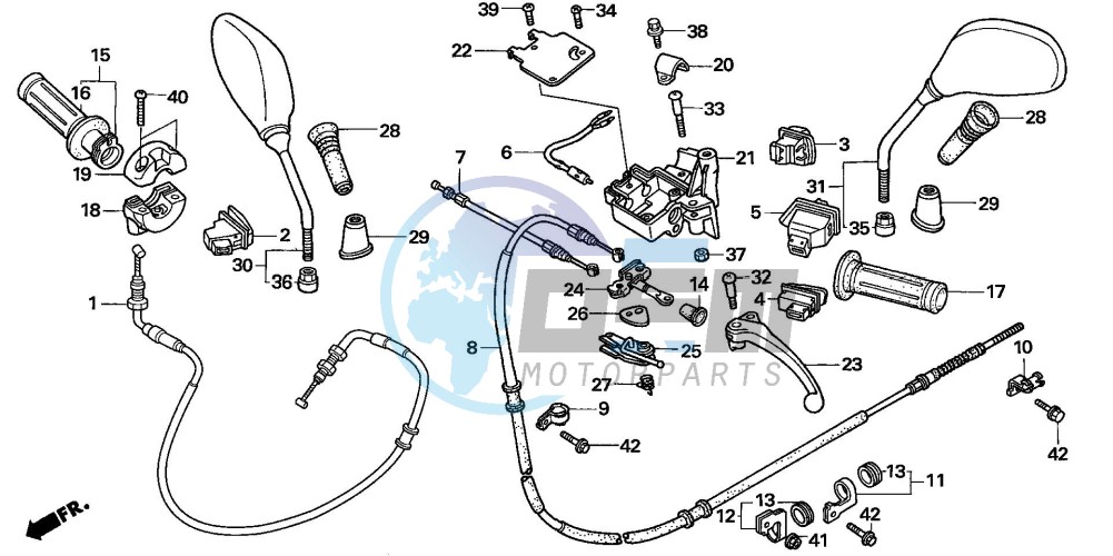 HANDLE LEVER/SWITCH/CABLE