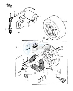 KD 100 M (M1-M4) drawing IGNITION