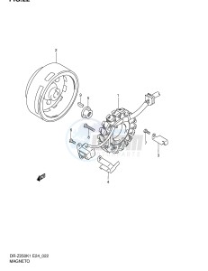 DR-Z250 (E24) drawing MAGNETO