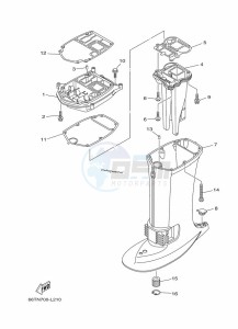 40XMHL drawing UPPER-CASING