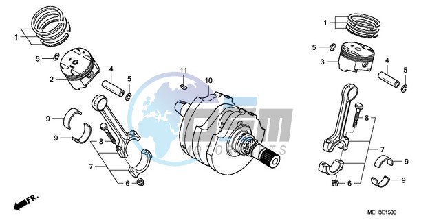 CRANKSHAFT/PISTON