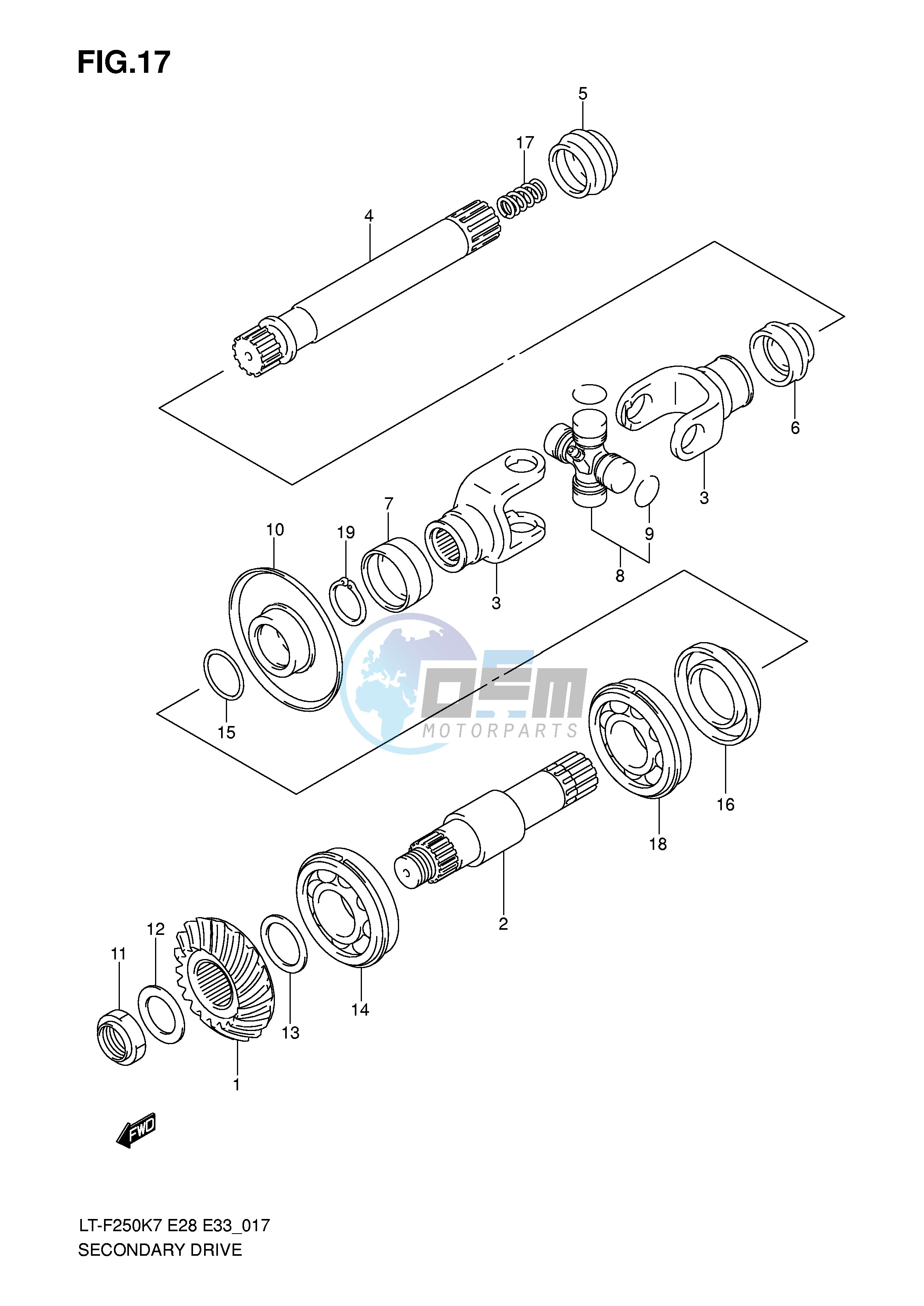 SECONDARY DRIVE