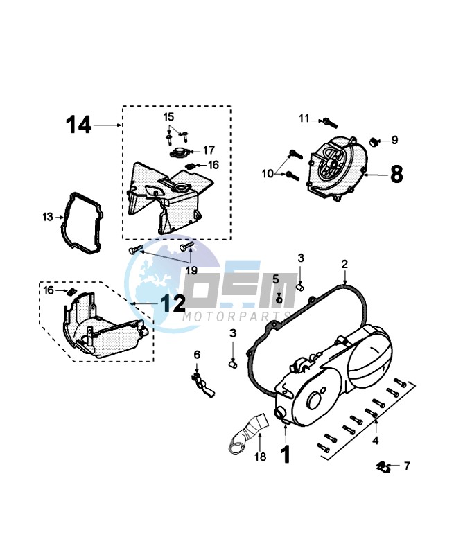 CRANKCASE COVER