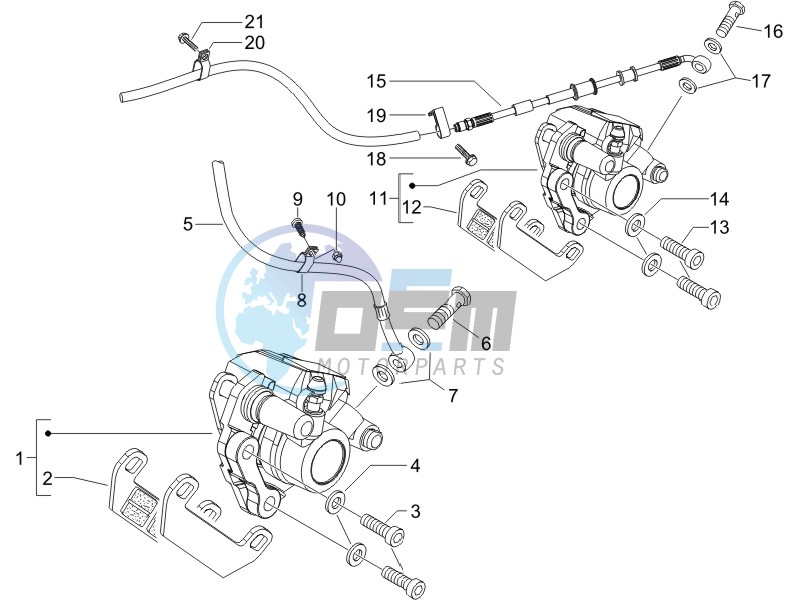 Brakes hose  - Calipers