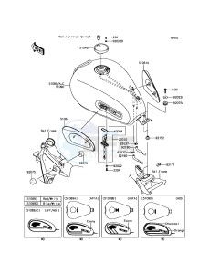 W800 EJ800AFF GB XX (EU ME A(FRICA) drawing Fuel Tank