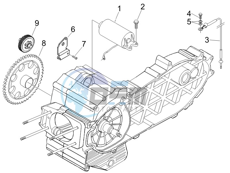 Starter - Electric starter