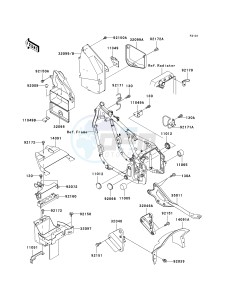 VN 800 G [VULCAN 800 DRIFTER] (E1-E5) [VULCAN 800 DRIFTER] drawing FRAME FITTINGS