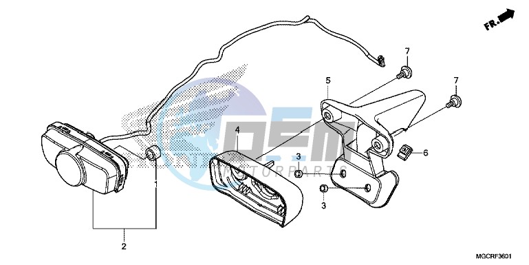 TAILLIGHT (CB1100CA/CAD/NA/NAD)