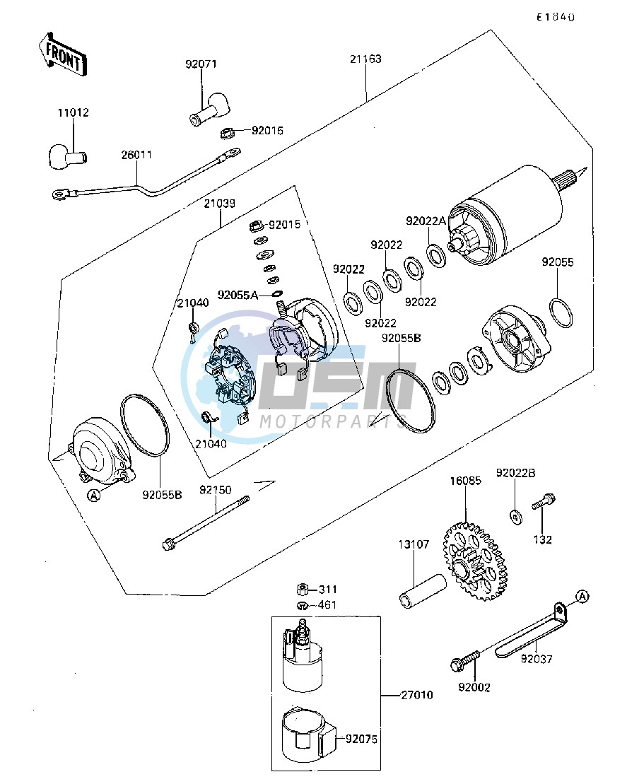 STARTER MOTOR