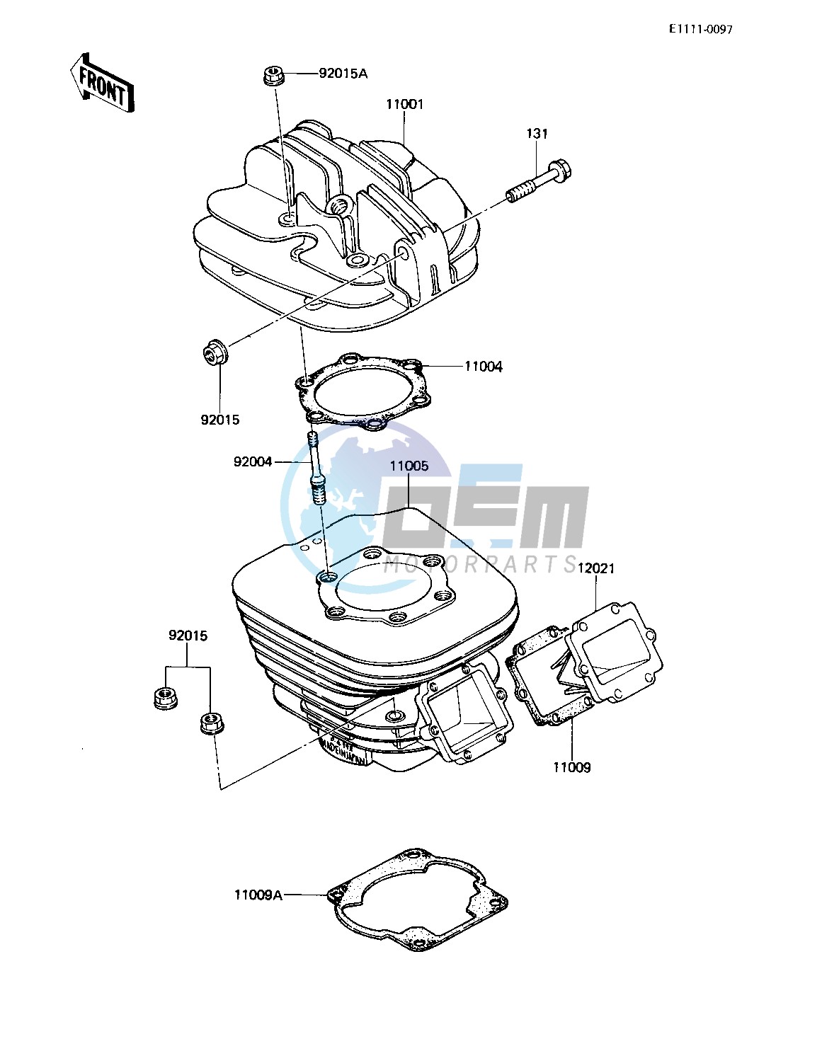 CYLINDER HEAD_CYLINDER_REED VALVE -- 83 A1- -