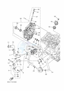 XTZ690 TENERE 700 (BMB9) drawing WATER PUMP