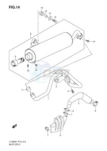 LT-Z90 (P19) drawing MUFFLER