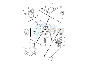 YP MAJESTY 250 drawing ELECTRICAL DEVICES